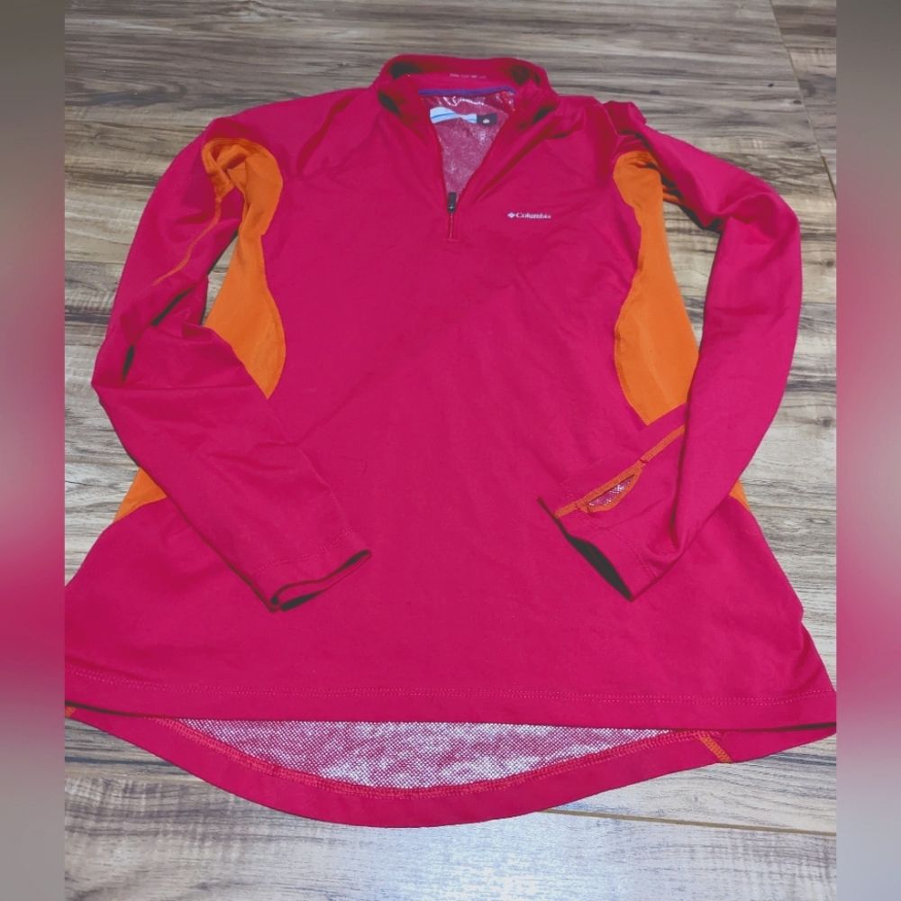 [2/$20] Women's Columbia Heat Gear 1/4 Zip